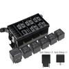 40A Relay  6 11 Slots Automotive Universal Relay ATC/ATO Fuse Box 4 5 Pin  Relay For Auto Truck Trailer Fuse Car Accessories