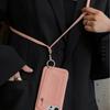 Card Holder Wrist Strap Crossbody Phone Case IPhone 15 Pro Max 14 13 12 Shockproof Slim Anti-fingerprint