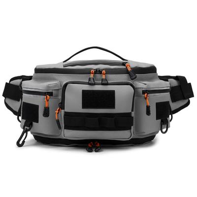 Fishing Gear Waist Bag Large Capacity Multifunctional Water Proof Oxford Cloth Fishing Tackle Sling Bag for Fishing