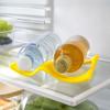 Space-Saving Beverage Can Holder Anti-Roll Fridge Bottle Rack  Kitchen Organization