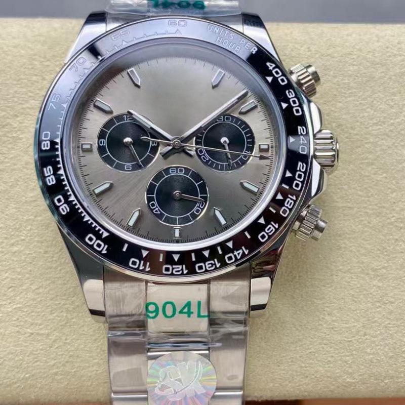 Laoji Ditona Panda 40mm Diamond Multifunction Automatic Men's Watch