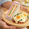 Practical Triangle Sandwich Organizers Functional Container for Meals and Snacks