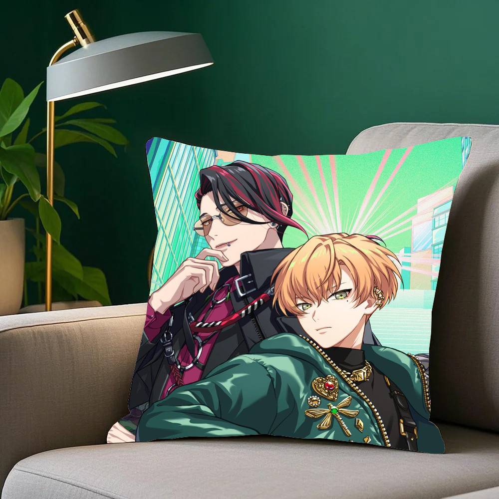 Anime Paradox Live THE ANIMATION Pillow Case Sofa Cushion Cover Room Home Decoration