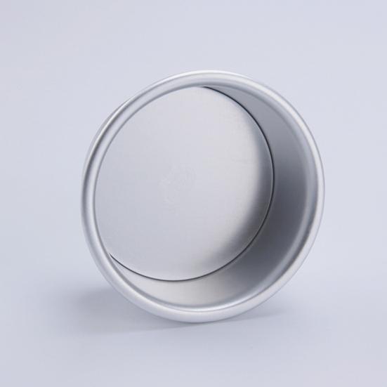 3Pcs/Set 2Inch Cake Baking Pan Useful Removable Bottom Aluminum Alloy Lightweight Round Cheesecake Pan