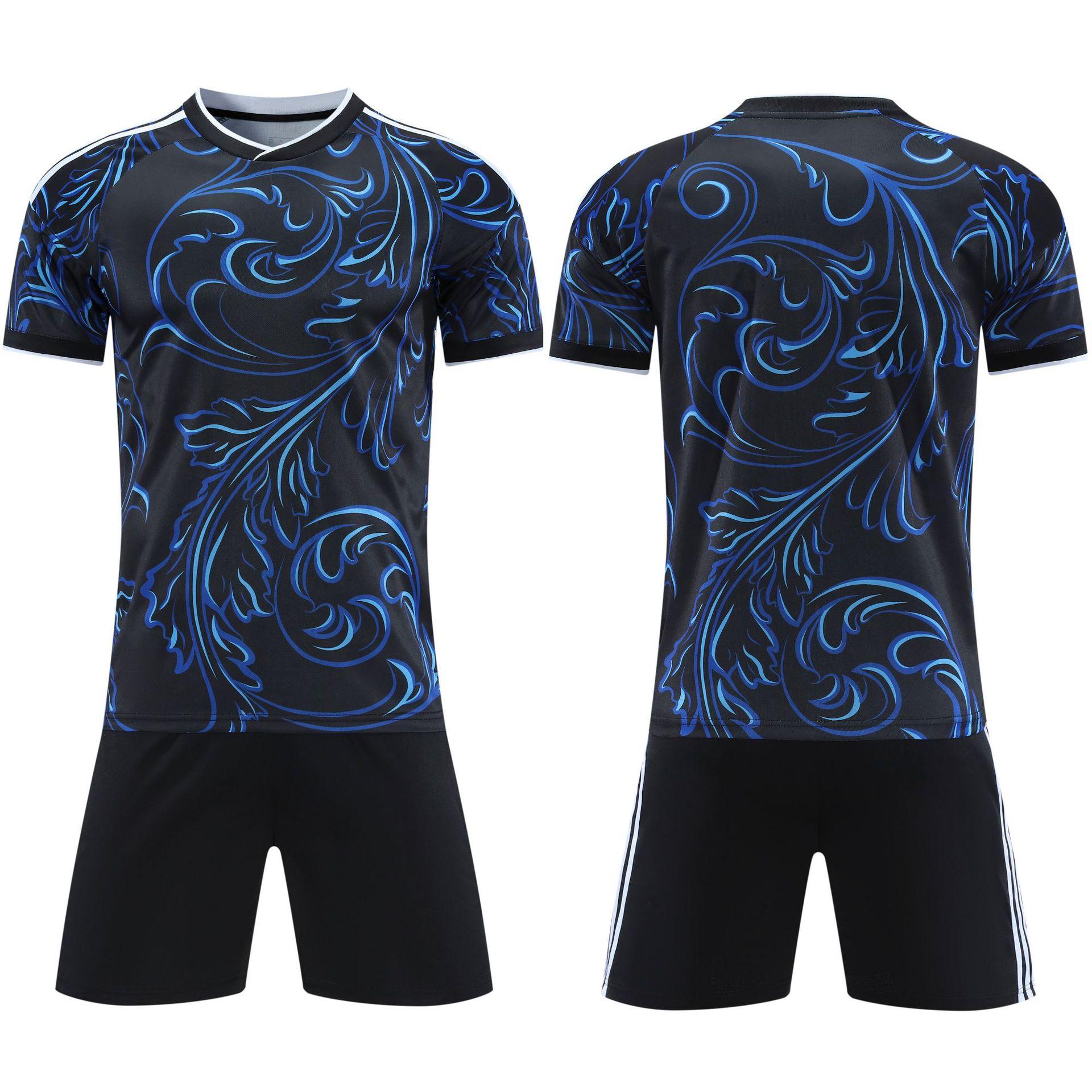 

Star Pattern Football Jersey Trendy Casual Sport Uniform Daily Training Fan Wear 16