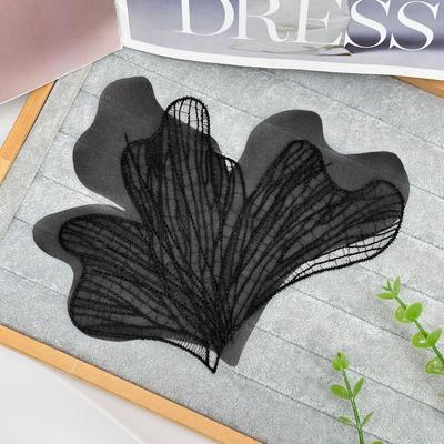 Organza Embroidery Cloth Applique Petal Applique Diy Accessories Shirts Wool Clothing Accessories Accessories