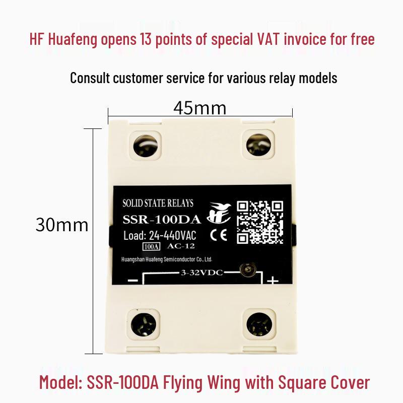 Releu cu stare solidă monofazat SSR-40DA Control DC/AC MGR-1D4840