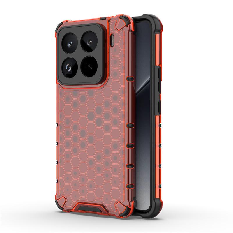 Applicable to Xiaomi 15TPro Honeycomb mobile phone case Xiaomi 14T all-inclusive POCOF7 anti-drop X7 anti-drop protective case