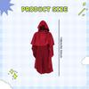 Halloween Cloak Dress Up Medieval Cape for Club, Party, Carnival