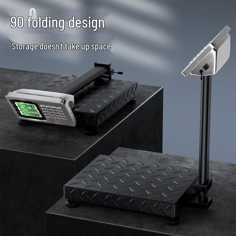 Industrial Platform Weighing Scale CN plug (adapter included)