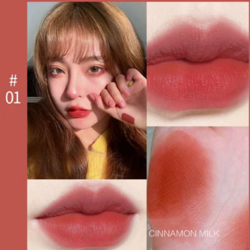 Lipstick Makeup Lasting Sexy Red Lip Gloss Matte Lipstick Makeup Cosmetics Liquid Lipstick Waterproof Long Lasting Matte Velvet Lip Gloss Makeup