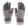 Winter Men Adult Plus Fall And Winter Thickened Knitted Warm Woolen Gloves