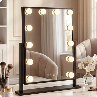 Make-up nástroje a doplňky – Kosmetická zrcátka s osvětlením