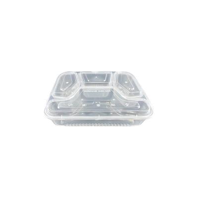 Four-Compartment Takeaway Meal Box