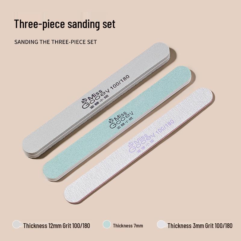 Nail Art Sanding Strips: Shaping, Trimming & Polishing Tool Set