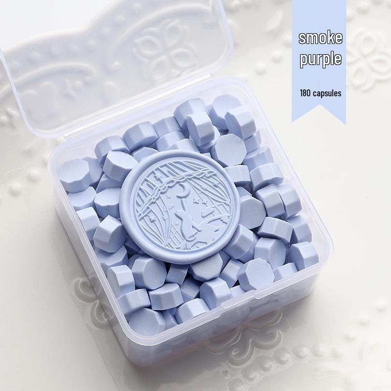 Matte Octagonal Sealing Wax Beads - Ice Cream Color Series for Wedding Invitations