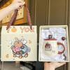 Souvenir Girls Cute Ceramic Mug with Lid Couple Water Cup Creative Practical Cup Men's Coffee Cup Gift