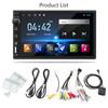 Universal 7 Inch 2 Din Android 12 Car Radio Multimedia Video Player For Nissan Kia Honda Toyota VW Ford Carplay Auto RDS DSP 4G