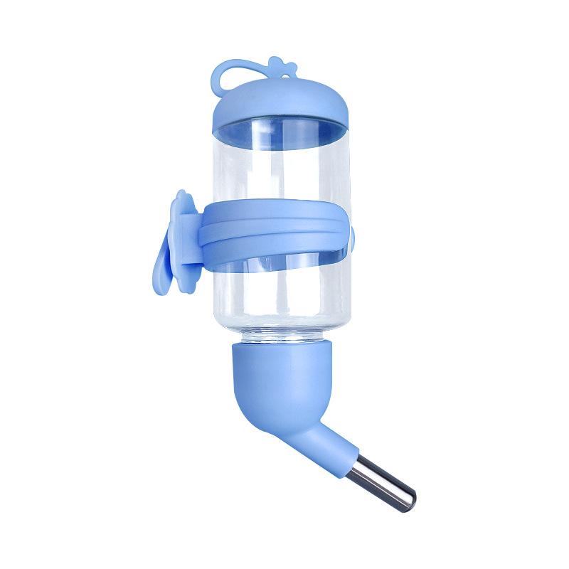 Hamster Drinker Plastic Pet Water Bottle Dispenser Feeder Hanging Pet Guinea Pig Squirrel Rabbit Dog Drinking Head Pipe Fountain