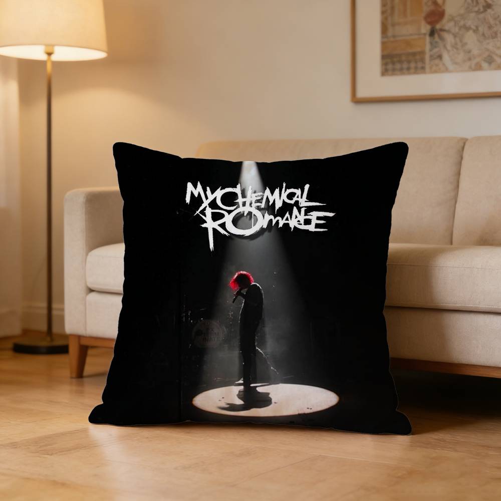 My CChemical RRomance MCR Pillow Case Pattern Printed Pillowcase For Living Room Sofa Cushion Cover