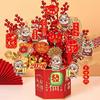 6/18pcs Chinese Lunar New Years Decoration 2026 Spring Featival Tet Vietnamese Pot Pendant Ornament New Year Tassel Decoration