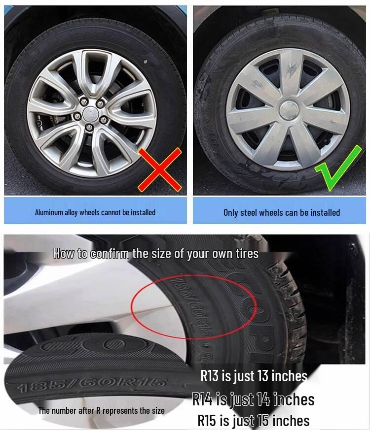 17-inch Wheel Cover for GAC AION Y Electric Vehicle