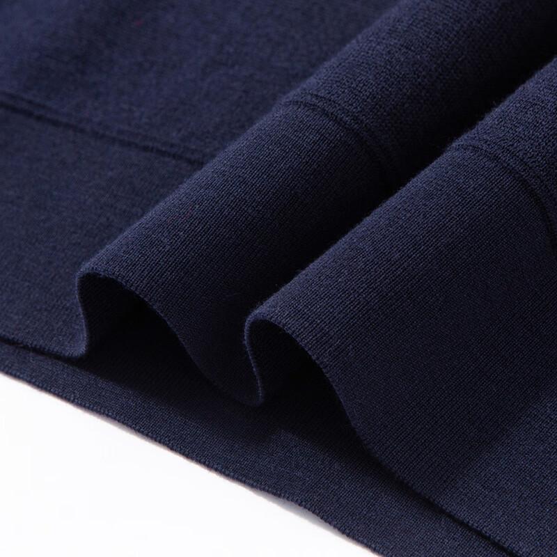 ROOY Men's Soft Warm Polo Collar Wool Sweater