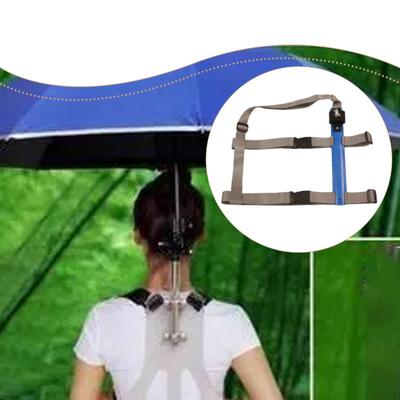 Manos Soporte de Sombrilla de Sol Accesorio Ligero Cómodo Refugio de Pesca Montaje de Soporte para