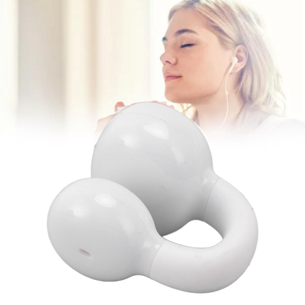 1pc V5.3 Ear Clip Headphone Stereo Noise Canceling Waterproof Bone Conduction Earbud