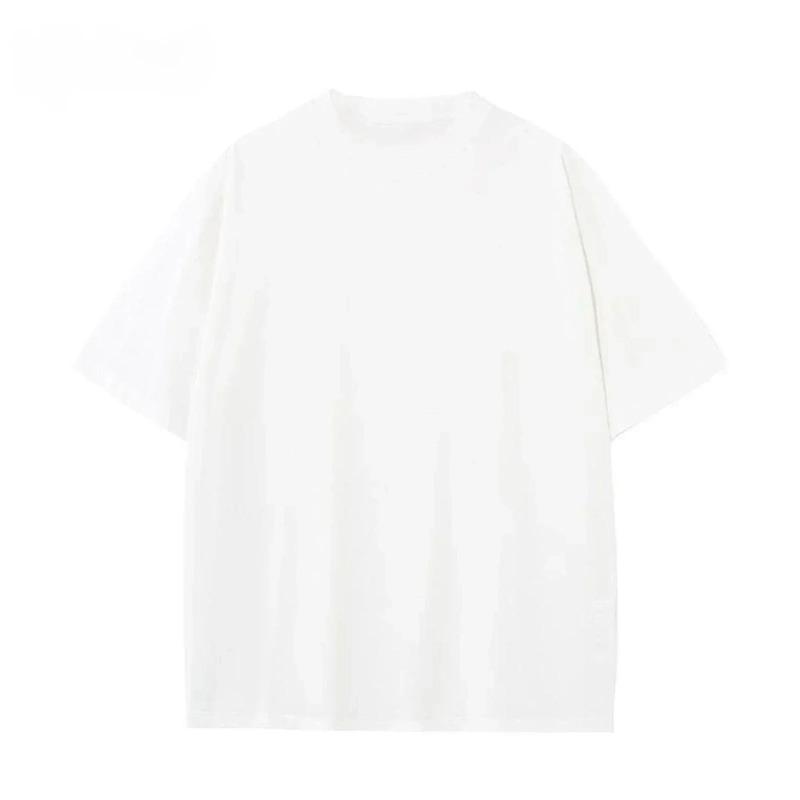 

Новая летняя футболка с милым принтом питомца Labubu, мужская приталенная, в стиле Инс Харадзюку, с коротким рукавом, K2y, парный костюм для рыбалки 3XL