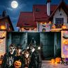 479. Halloween Dekorationen Garagentor Abdeckung Banner Hängende Wand Kulisse 8X7FT