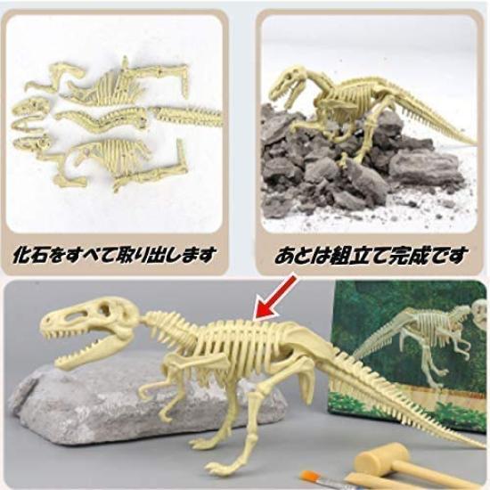 UTST Dinosaur Fossil Excavation Kit Excavation Toy Discovery Learning Set (Spinosaurus)