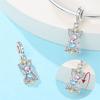 Family Charm Love Lucky Hourglass Charm Beads Diy Jewelry Necklace Bracelet Accessories