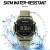 NAVIFORCE Digital Men Boy Watch Outdoor Alarm Chronograph Silicone Strap Waterproof Night Pattern Men Boy Casual Watch Gift NF7127