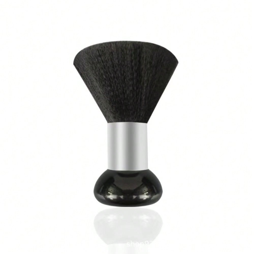 

Salon-Specific Brush Sweeping Hair Brush Hairdressing Tool Broken Hair Brush Soft Fiber Hair Brush Haircut Cleaning срібний