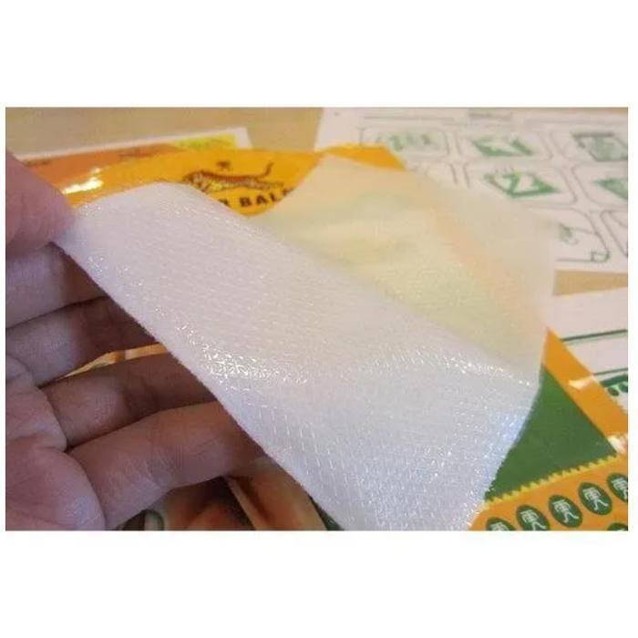 Baume du Tigre Pack de 2 Patch Froid Autocollants Grande Taille 14x 10 cm