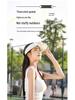 Rechargeable Solar Fan Sun Hat - UV Protection, Large Brim