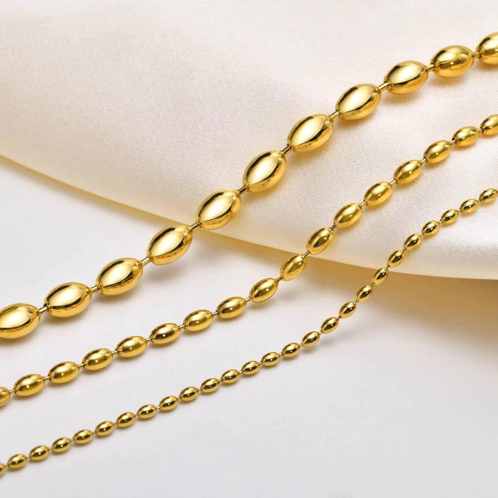 Vnox Tennis Bracelet for Women, Stainless Steel Sparkling Zircon Beaded Chain Bracelet, Adjustable Jewelry Valentine's Day Gifts