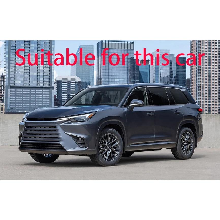 For Lexus TX 350 550H 2025 2026 Car Accessories ABS Chrome Door Handle Cover With Smart Key Hole Catch Cap Trim Molding