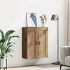 Artisan Oak Wall Cabinet 69.5 x 34 x 90 cm Particleboard