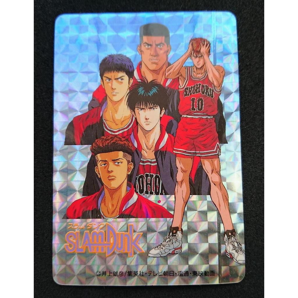 Used Slam Dunk VHS Release Commemorative Calendar Card Prism Carddass Not for Sale Rare SLAMDUNK Takehiko Inoue