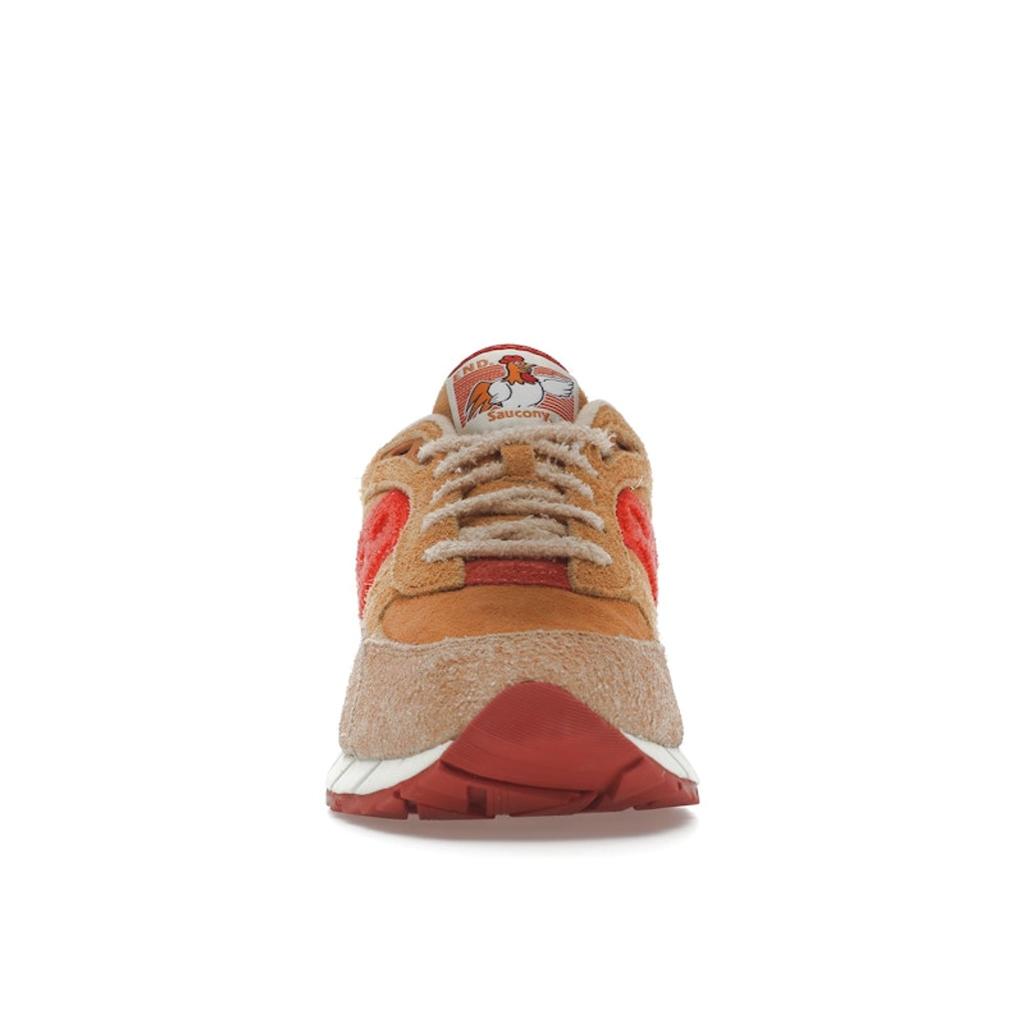 Saucony END. x Shadow 6000 Fried Chicken Unisex Sneakers Brown Mustard S70731-1