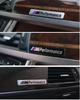 1pcs Metal Labeling M Performance Car Interior Sticker For bmw M Sticker X1 X3 X4 X5 X6 X7 e46 e90 f20 e39 f10 Car accessories