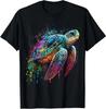 Sea Turtle Beach Lover Ocean Animal Graphic Novelty Women’s T-Shirt