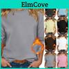 Womens Sleeve 34 Oneck Velvet Bottoming Shirt Outerwear