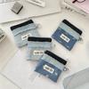 Denim Coin Purse Card Holder Bank Card Storage Bag Card Holder Girls Mini Bag Women Gift Earphone Bag