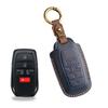 Vintage Key Cover For Toyota Gryvia Xena Key Bag Elfa Leather Protective Case Ring