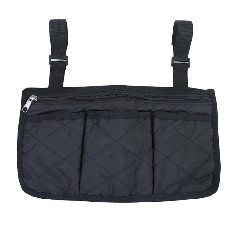 Waterproofs Wheelchair Side Pouches Easy to Attach Armrest Bag Multipocket Wheelchair Hanging Bag Wheelchair Accessories 1