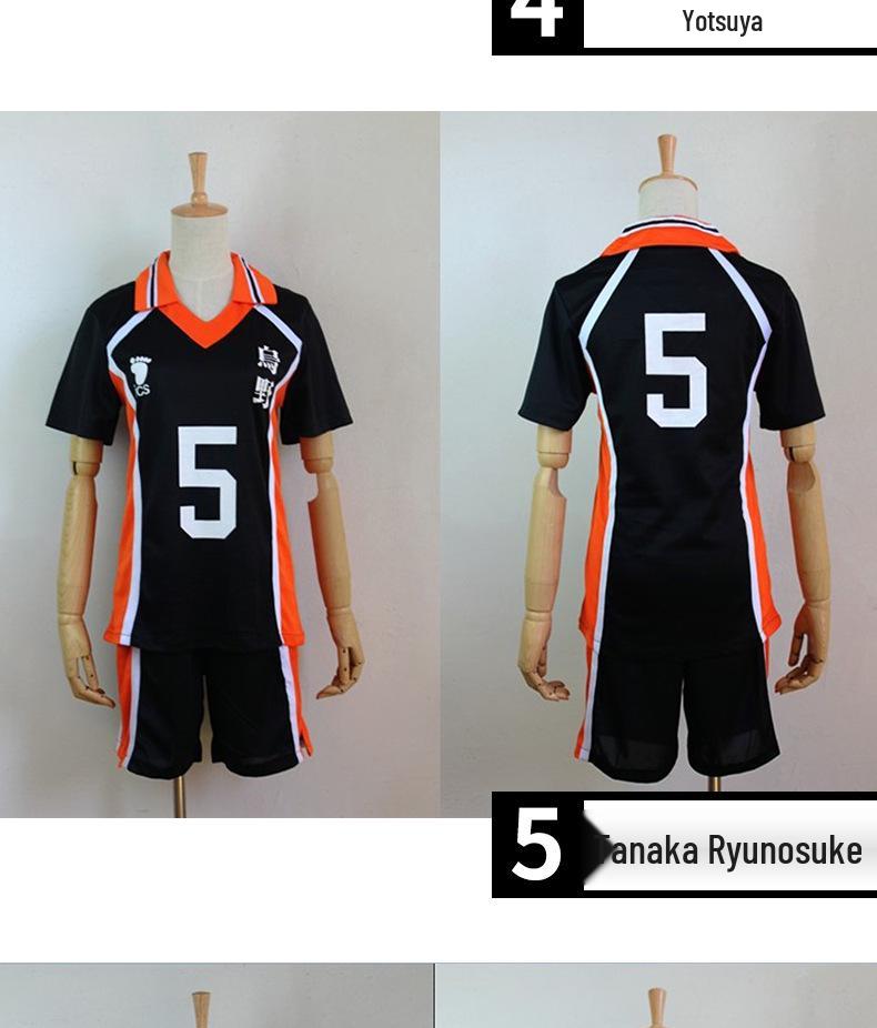 Uniformes de Cosplay do Clube de Voleibol da Escola Secundária Karasuno - Anime Haikyuu