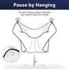 Shaving Bib with Suction Cup and Hook